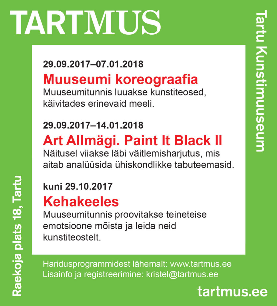 Black box’ist valgesse saali