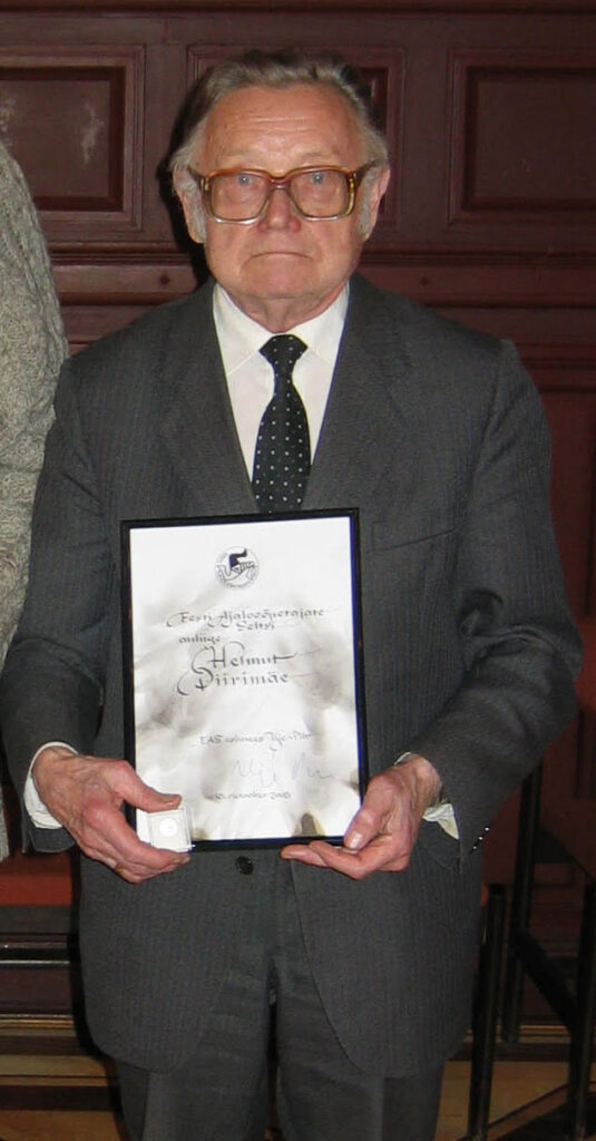 In memoriam professor Helmut Piirimäe (08.09.1930–21.08.2017)