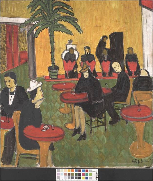 Eduard Vilde muuseumi uus näitus uurib kohvijoomise ja kohvikus loomise jälgi eesti kunstis ja kirjanduses