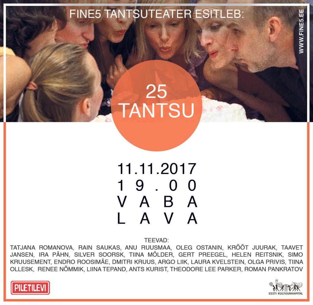 „25 tantsu” Vaba Laval