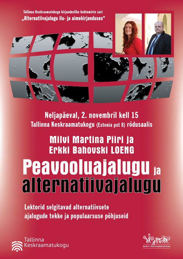 Tallinna keskraamatukogus algavad alternatiivajaloo vestlusringid