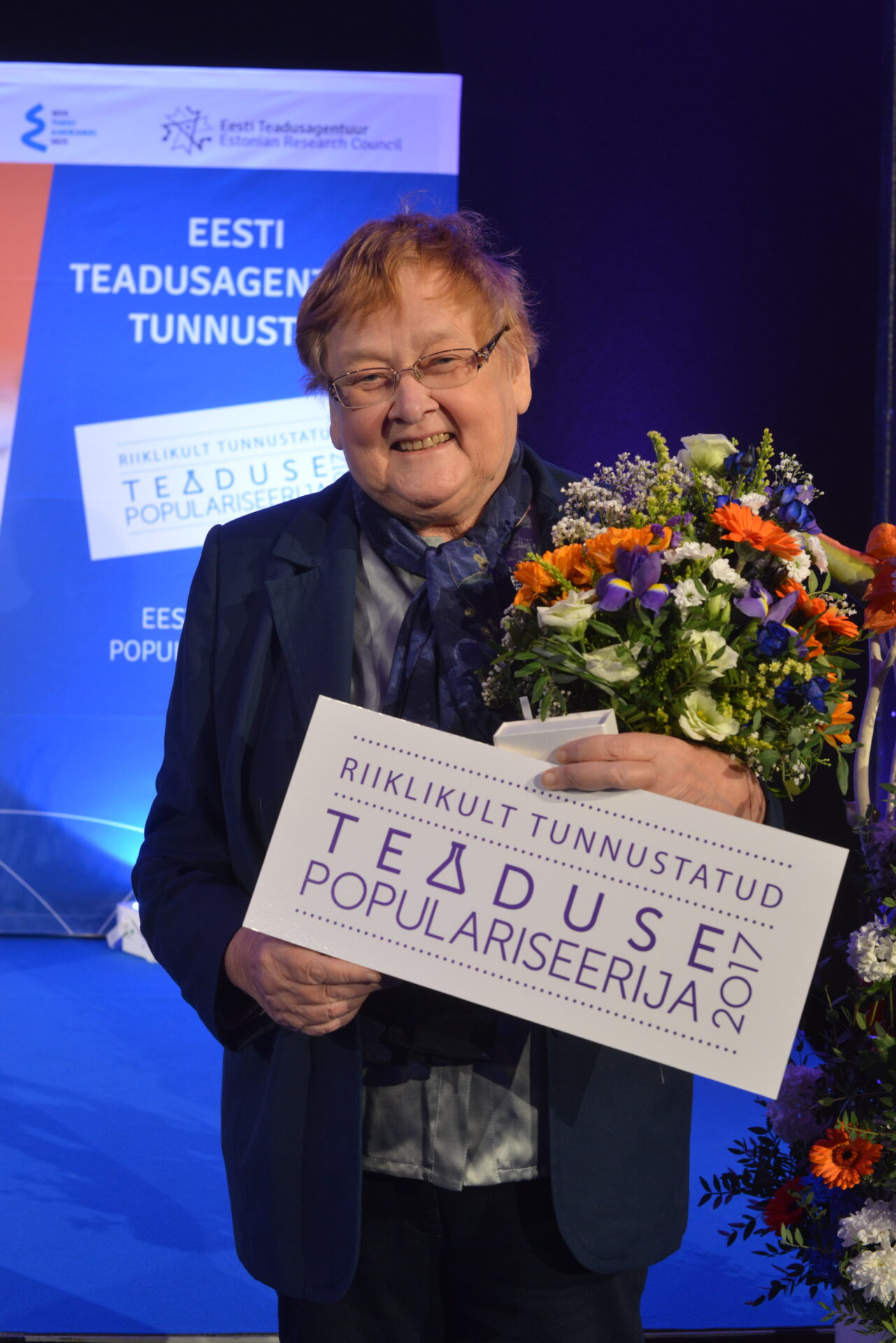 Eesti teaduse populariseerimise elutööpreemia pälvis Ene Ergma