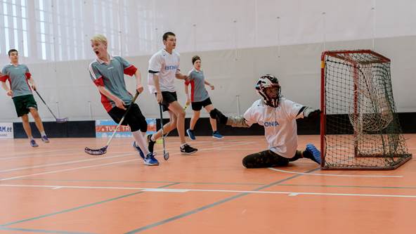 Toimus ühendava saalihoki turniir