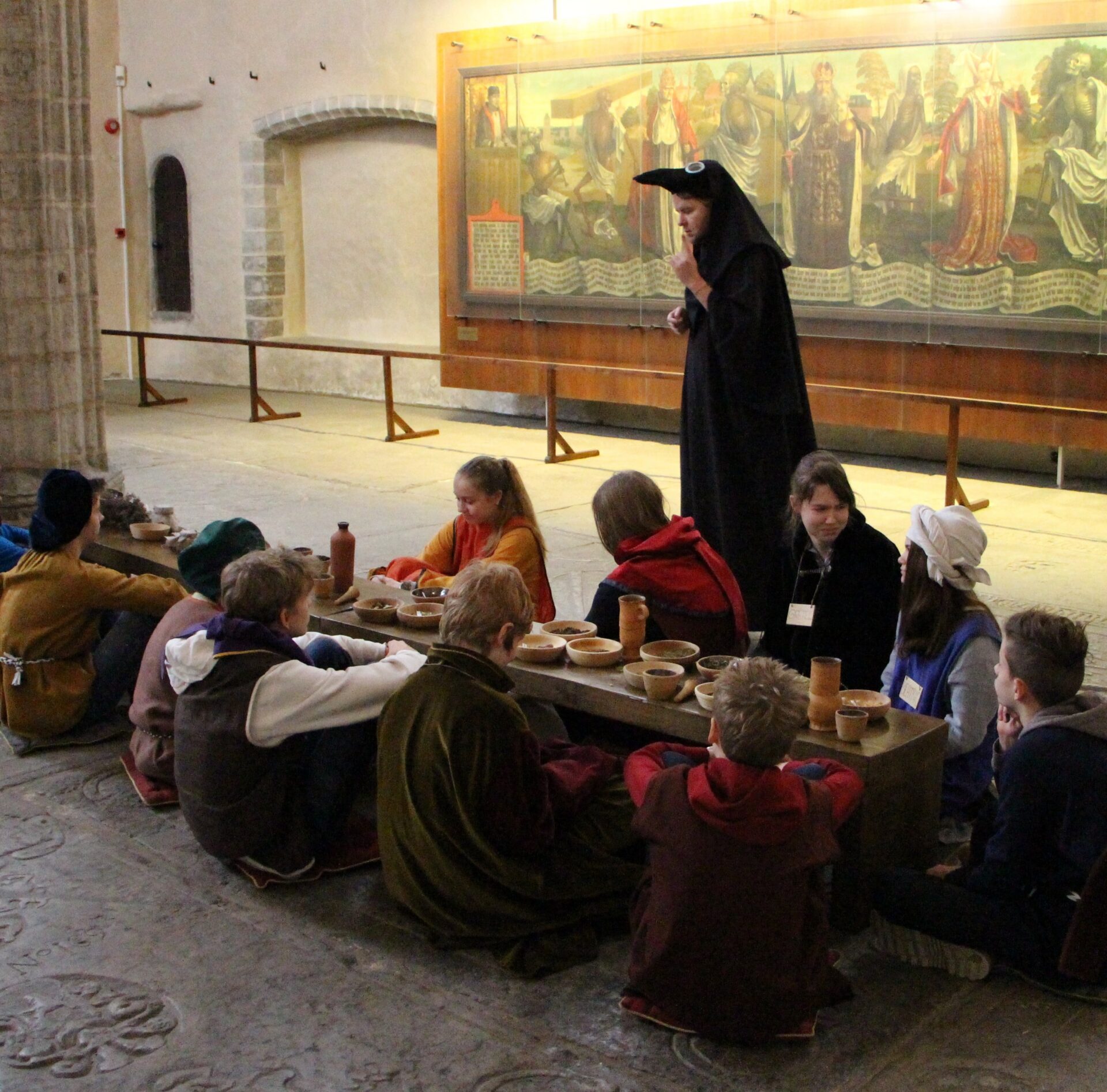 Muuseumide ühine infopäev „Puust ja punaseks – õpetajate eri” 16. jaanuaril 2018 Eesti kunstimuuseumi Niguliste muuseumis