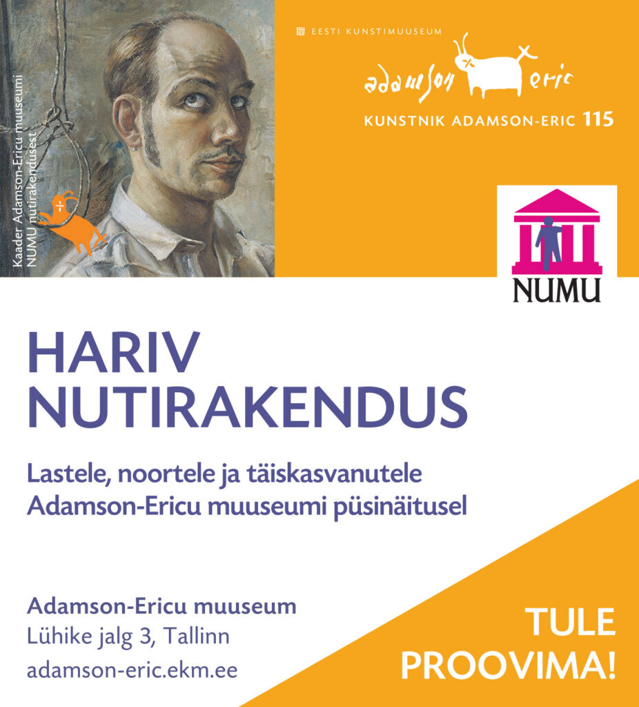 Nutimäng paneb Adamson-Ericu teosed elama