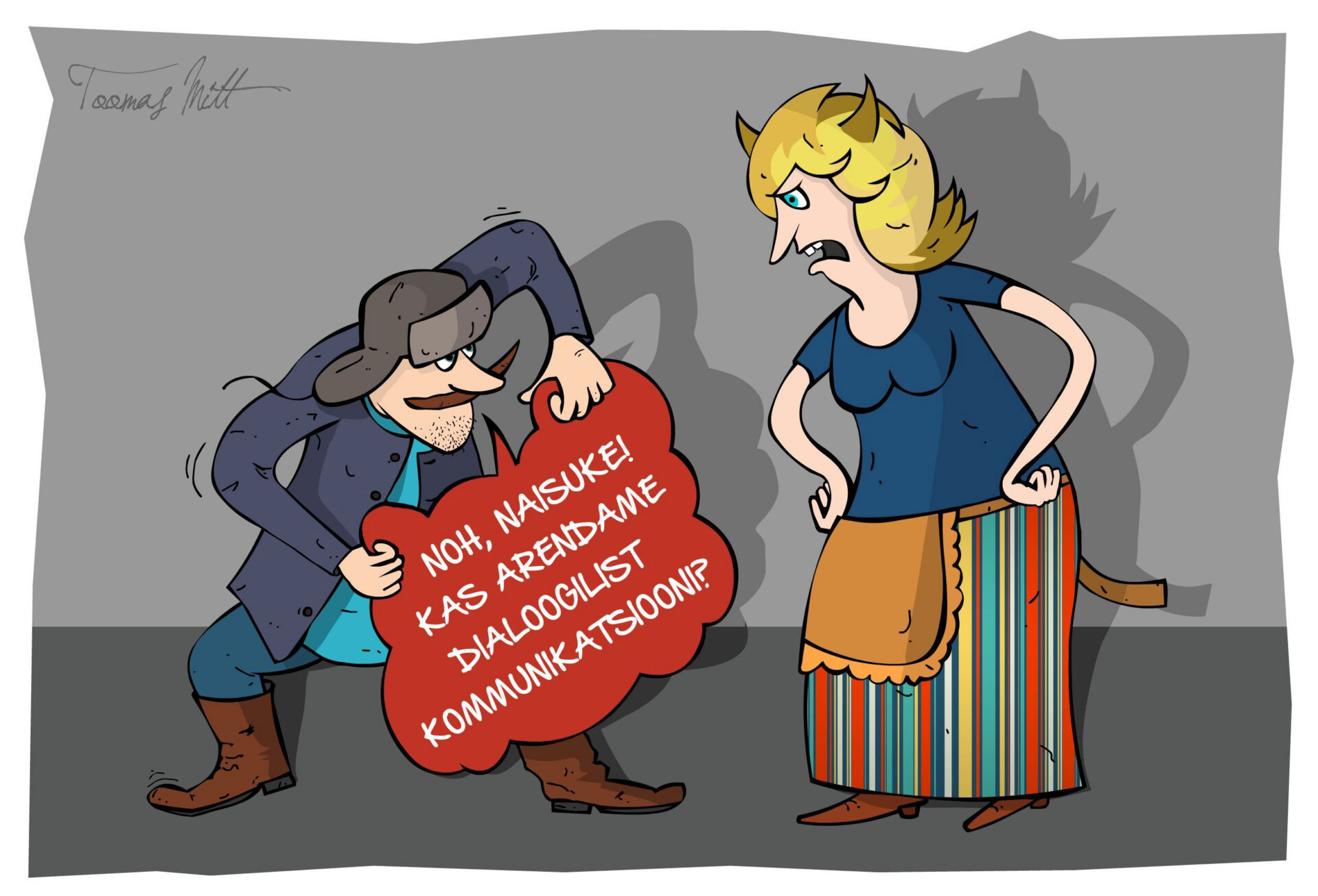 Andres, Krõõt ja Mari olid lootusetult üksi