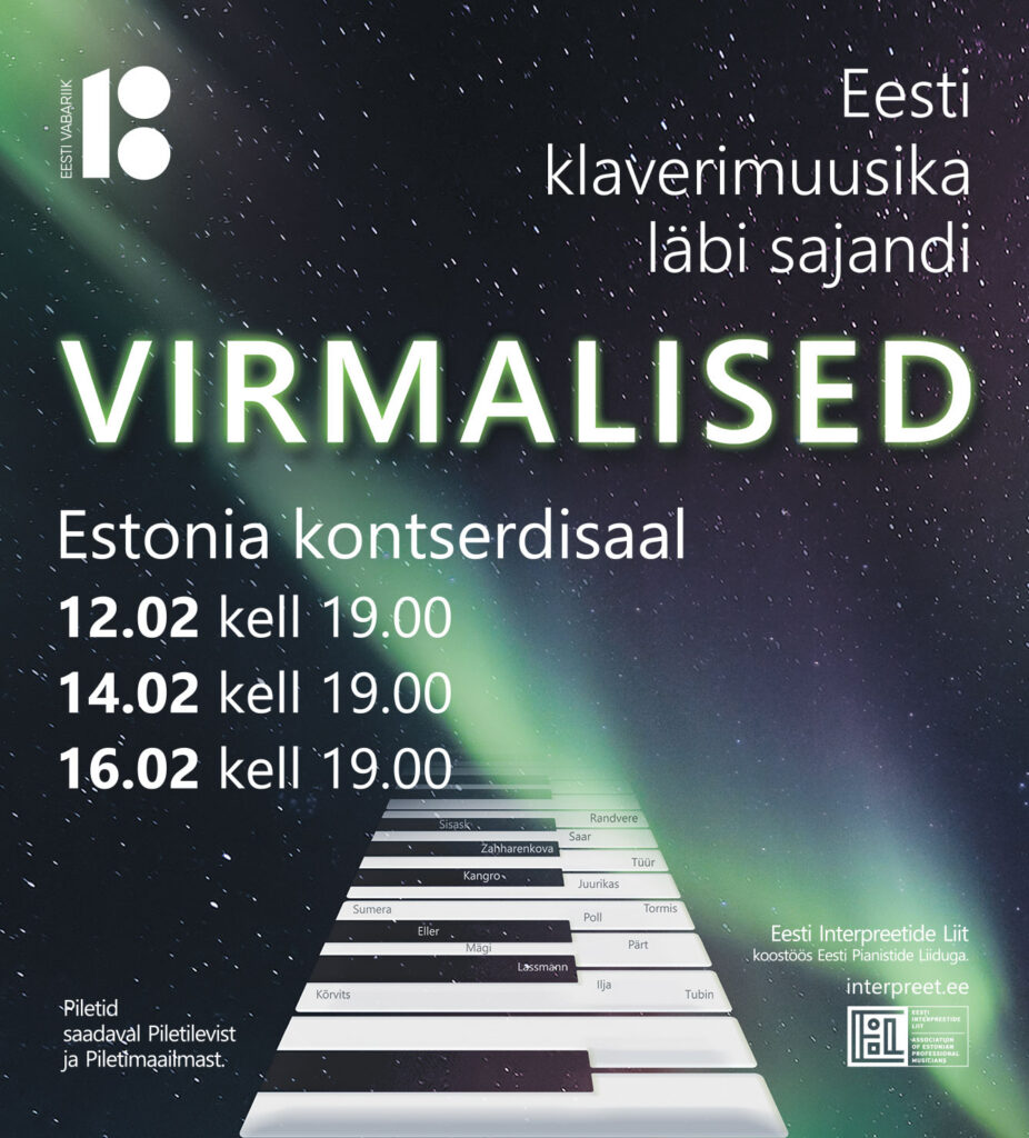 Estonia kontserdisaalis virvendavad veebruaris „Virmalised”