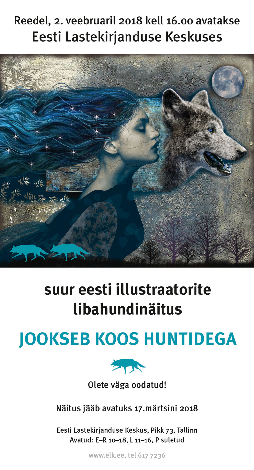 2. veebruaril avatakse näitus „Jookseb koos huntidega”