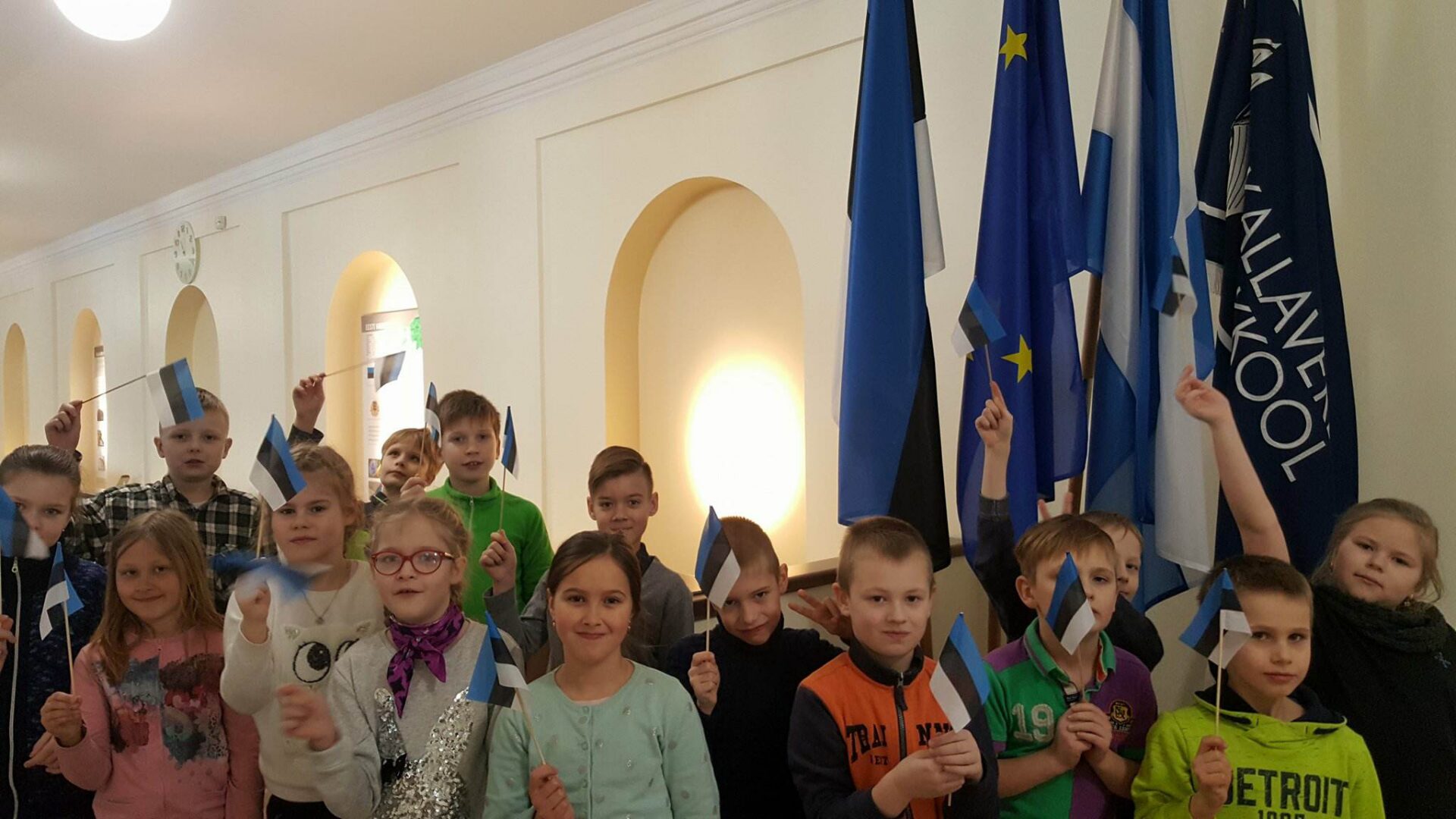 Eesti juubeli päev Kallavere keskkoolis