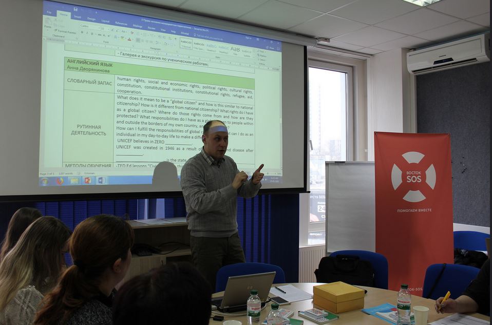 Eesti õpetaja koolitab Mondo toel Ukraina kolleege