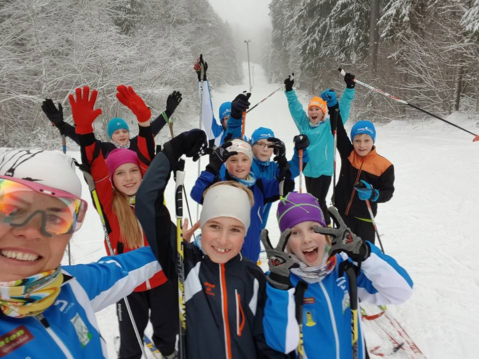 Suusatalv Haanja koolis