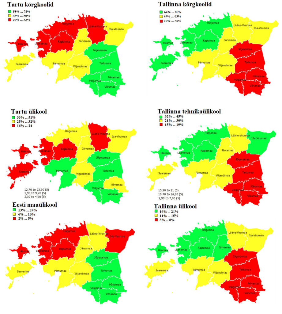Gümnasist valib kodulähedase ülikooli