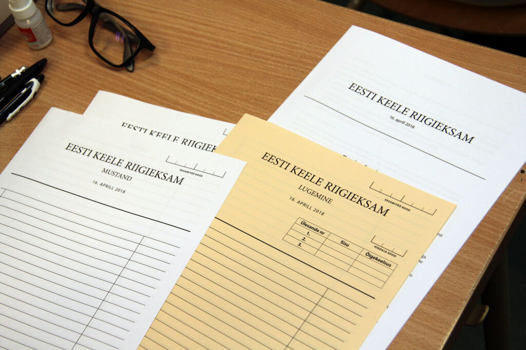 Eesti keele riigieksamist õpetaja vaatepunktist