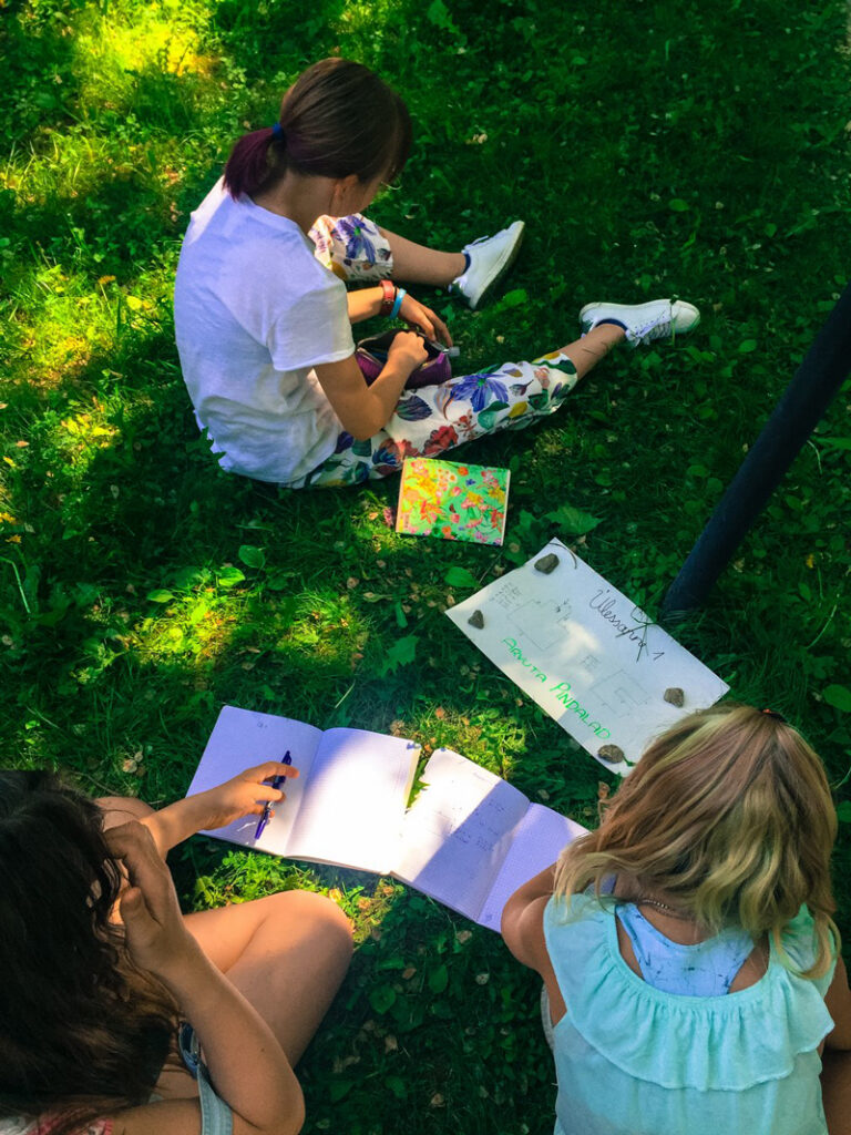 Õues võib ka arvutada ja grammatikat õppida