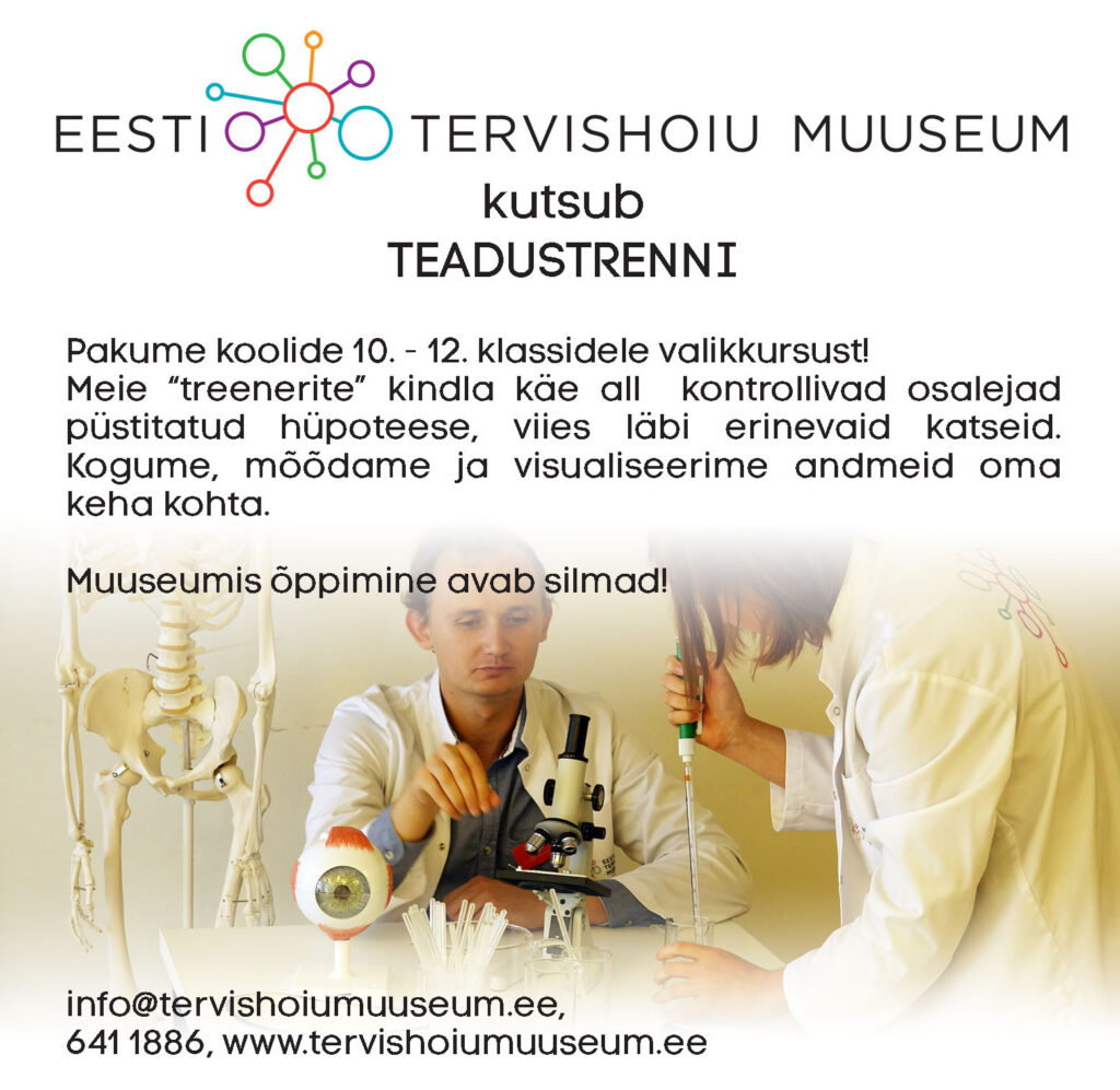 Tervishoiumuuseumi teadustrenni!
