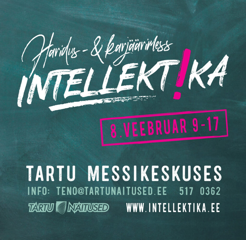 Haridus- ja karjäärimess Intellektika annab haridusprogrammile lisaväärtust