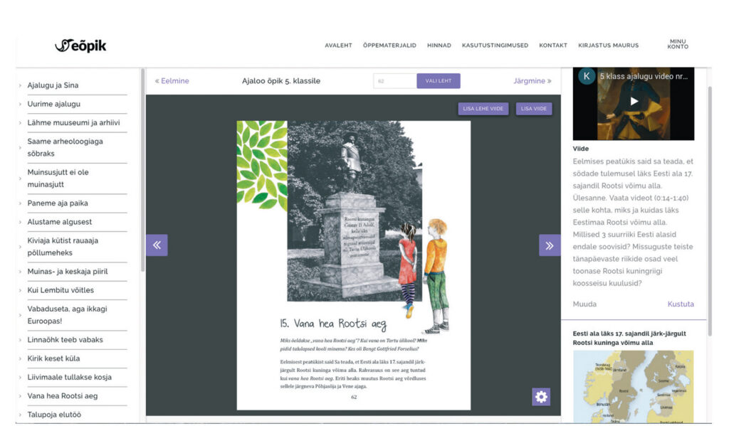 Tasuta e-õpik kõigile, ka Mauruselt