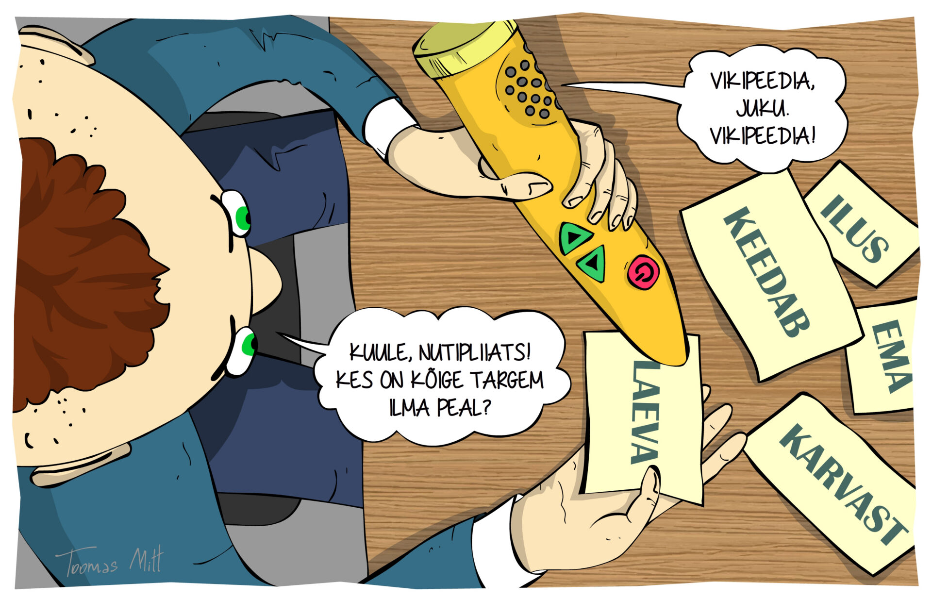 Muutunud õpikäsitus 2: Ilus isa sööb karvast autot!