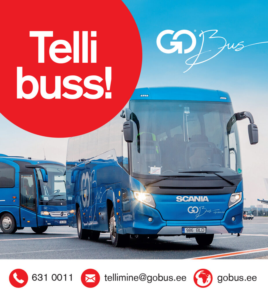 Väljasõit või ekskursioon? Telli buss Go Busist!