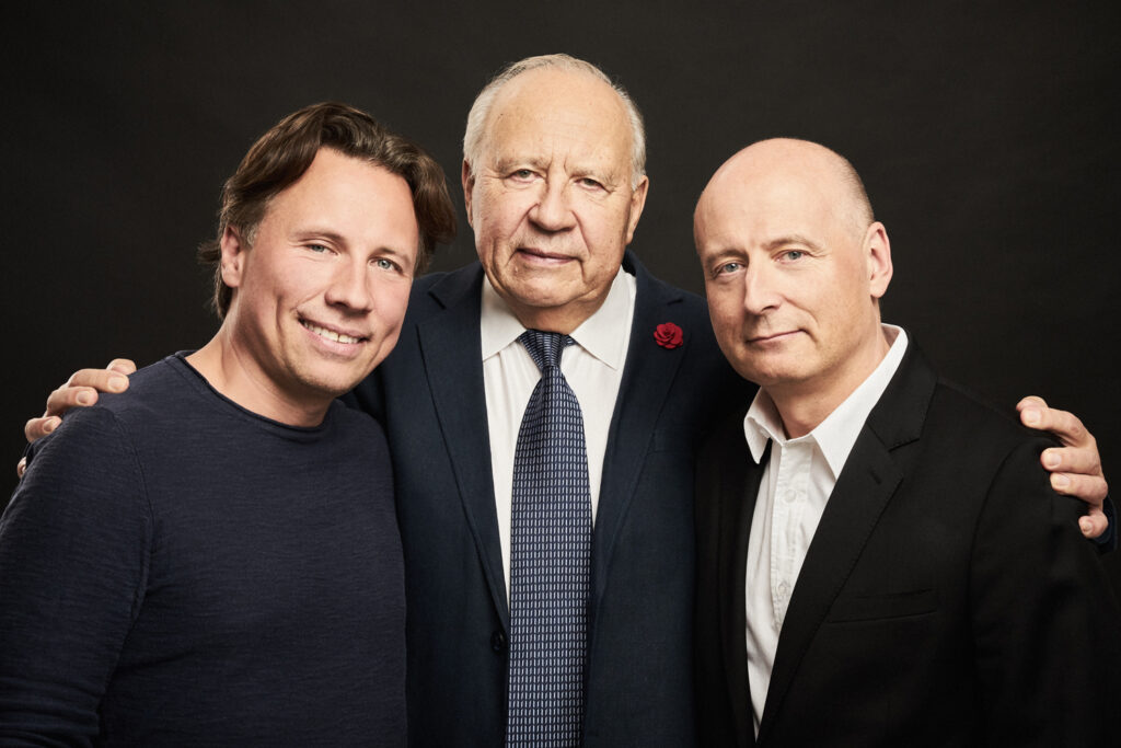 Kolm Järvit ERSO ees:  Neeme, Paavo, Kristjan