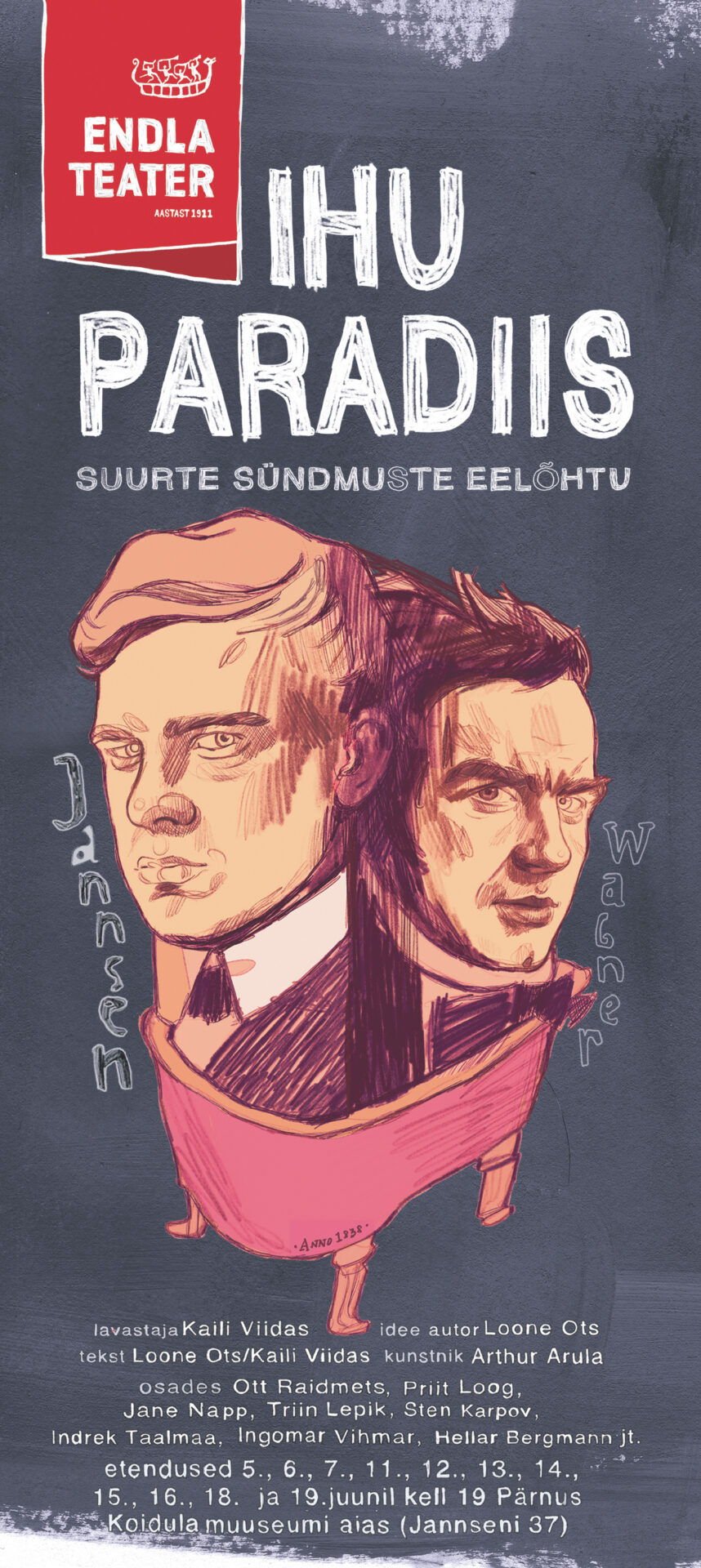 Endla teatri uus suvelavastus „Ihu paradiis“