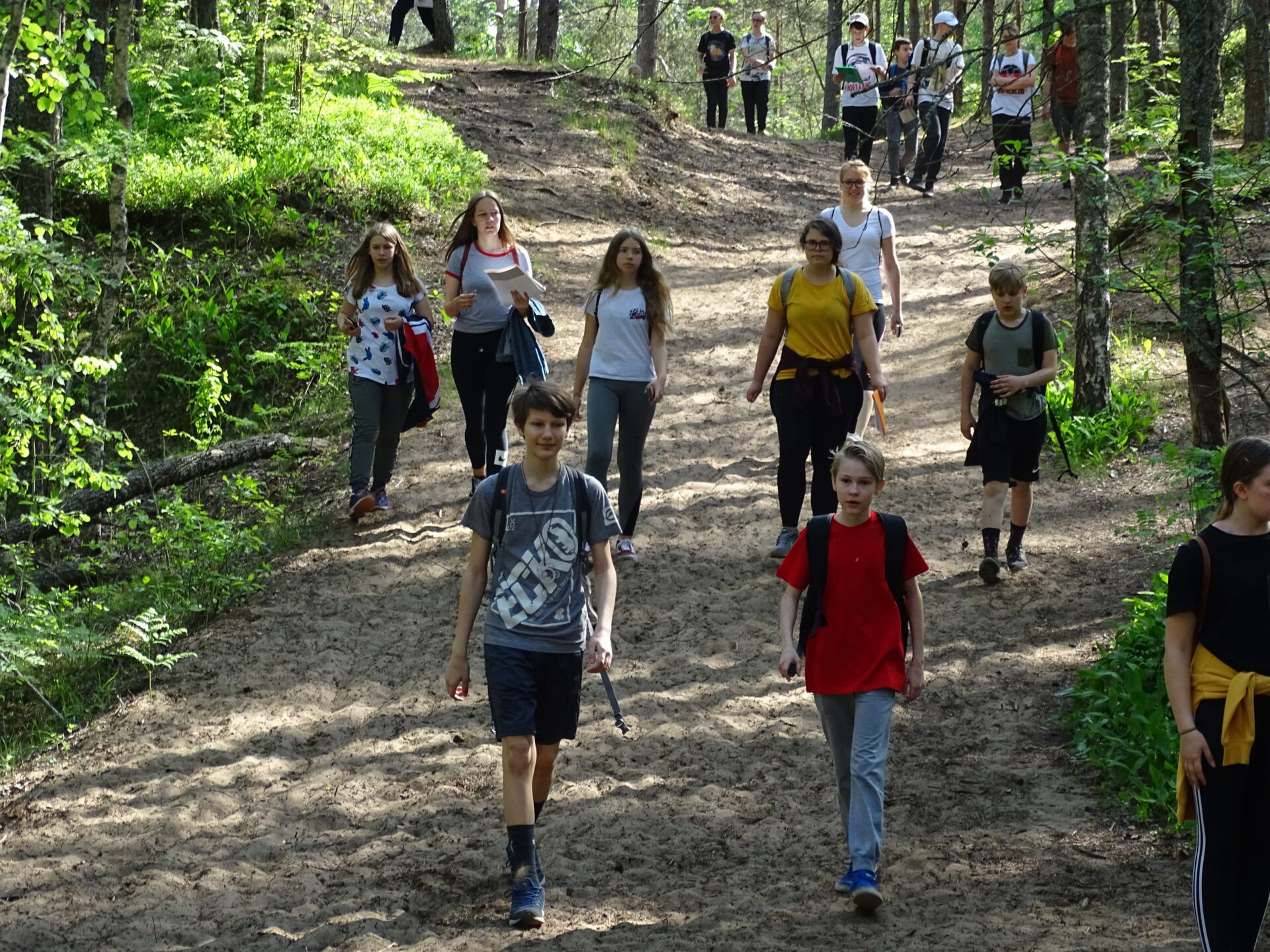 15 aastat Harku metsa õppekäiku