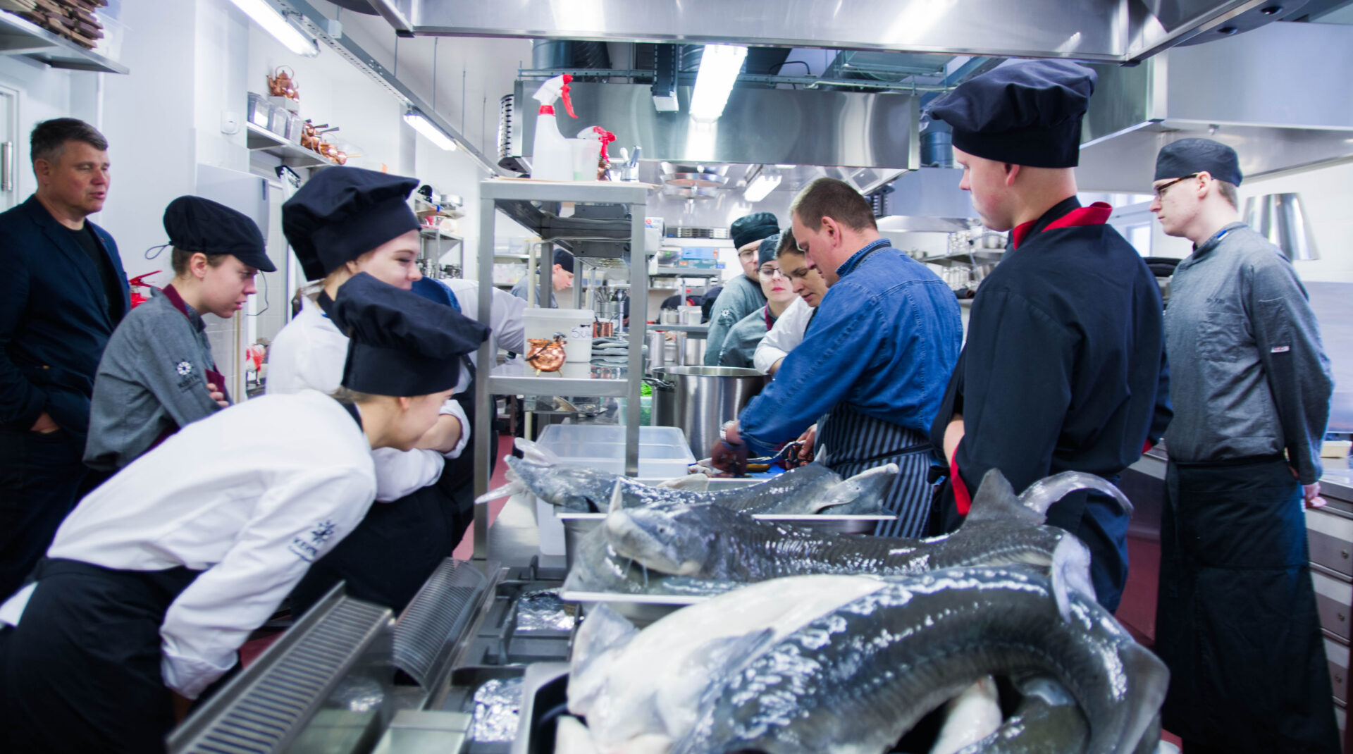 Kalaroad valmisid peakokkade juhendamisel