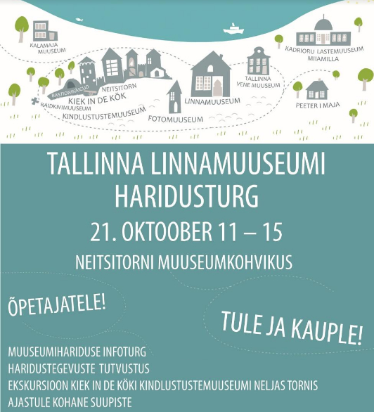 Tallinna Linnamuuseum kutsub 21. oktoobril õpetajate infopäevale Kiek in de Köki kindlustustemuuseumi