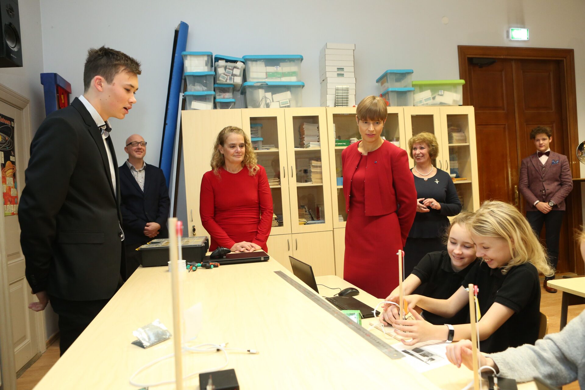 Tallinna reaalkooli külastas Kanada kindralkuberner Julie Payette