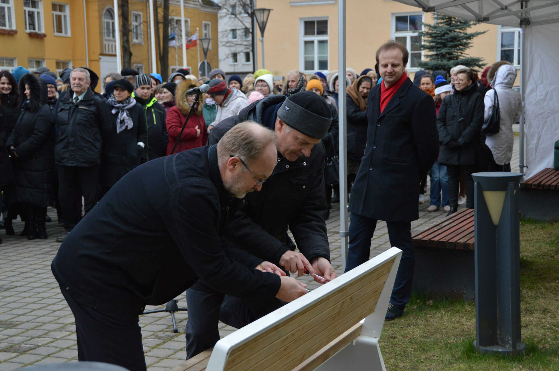 Mälestuspink piiride nihutajale