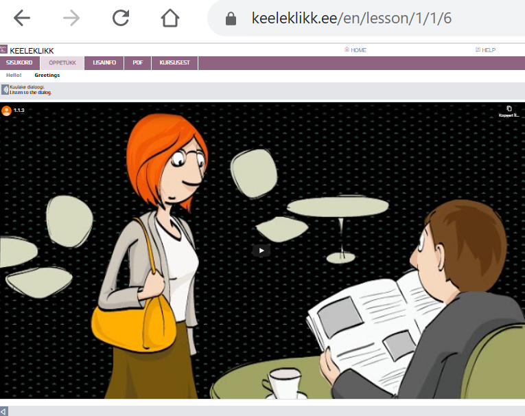 „Keeleklikk“ aitab maailmal eesti keelt õppida