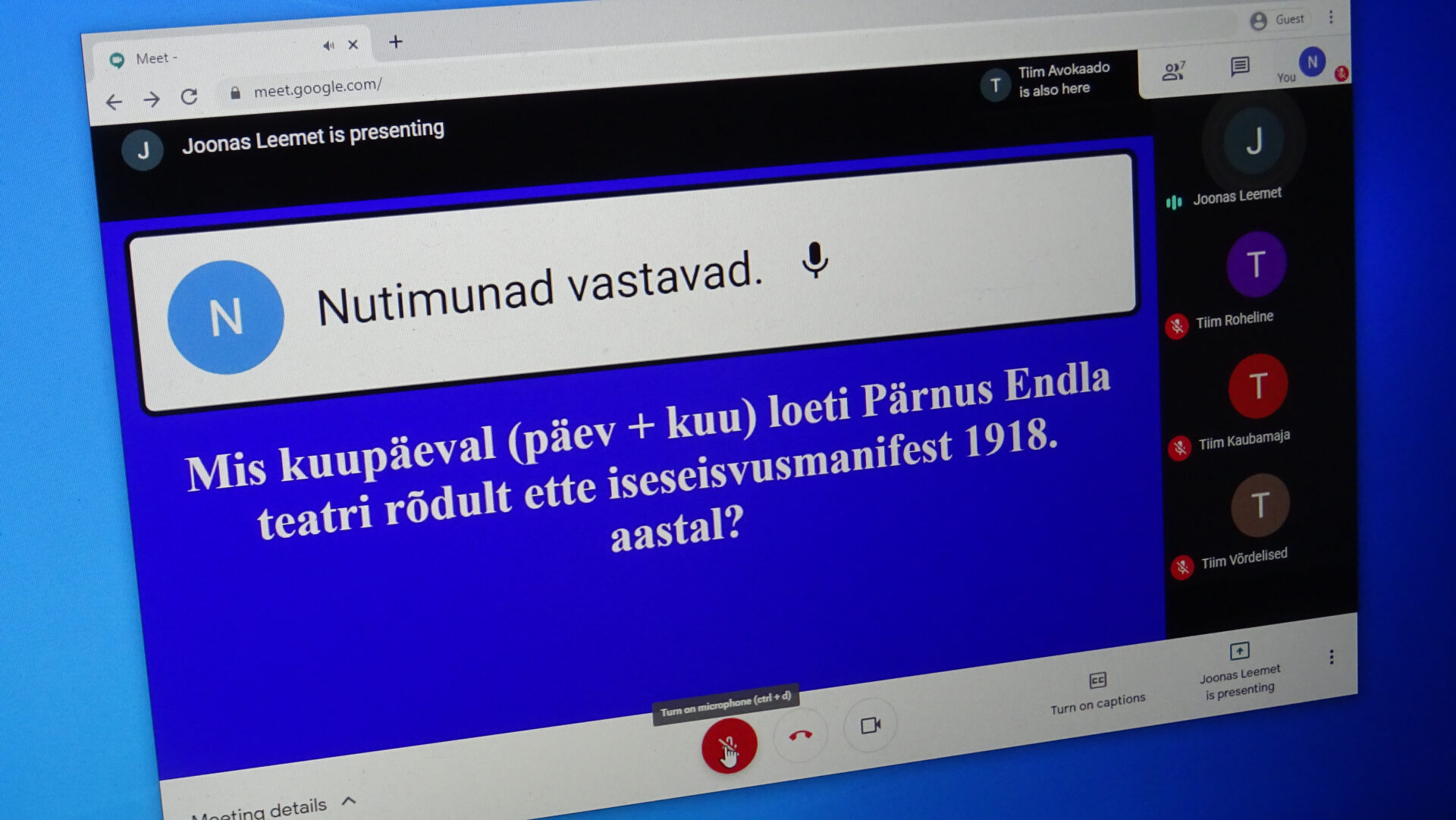 „Ettevõtlikud nutimunad“ tulid virtuaalselt