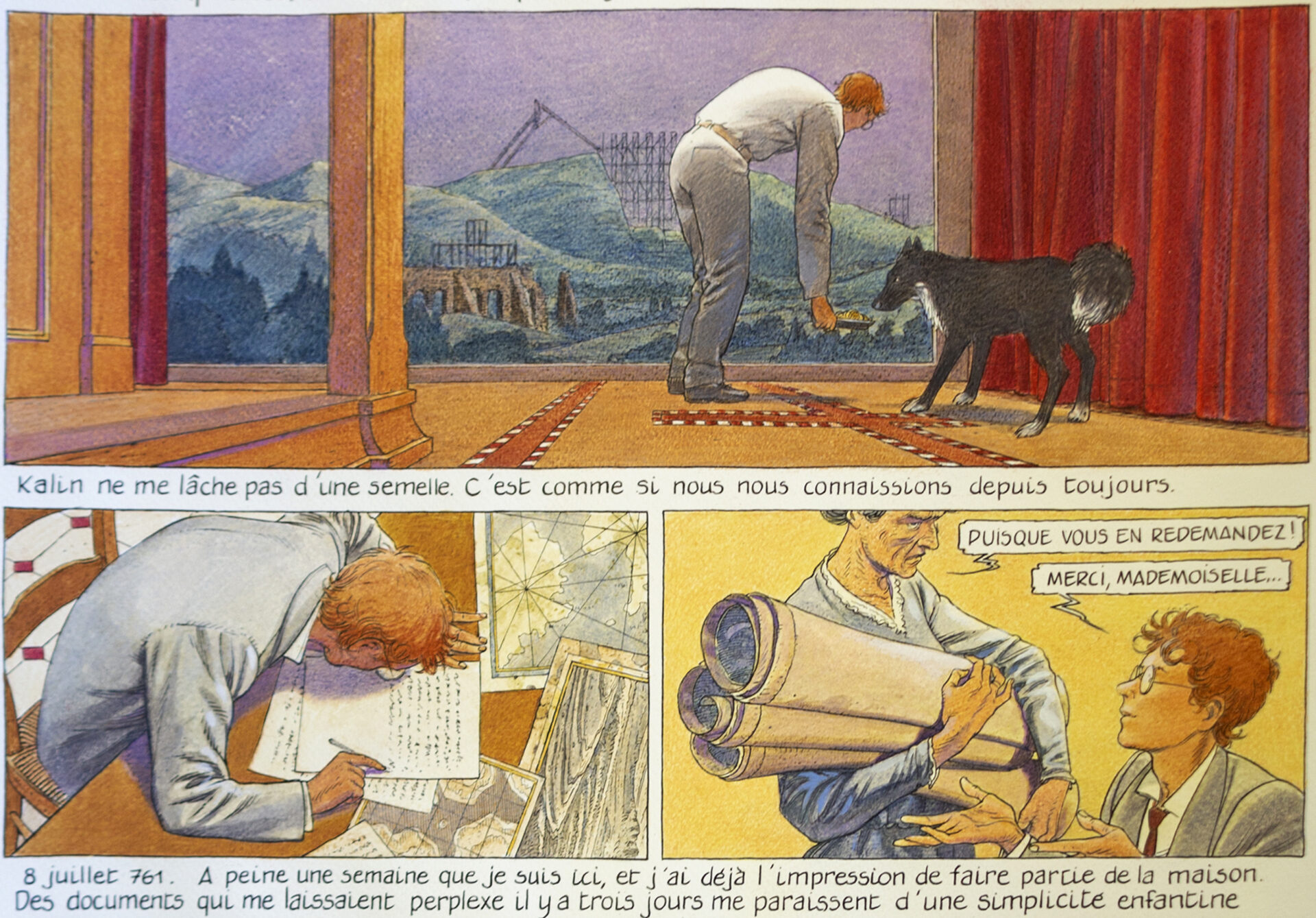 Eesti Arhitektuurimuuseum kutsub: Prantsuse keele õpe arhitektuurikoomiksi näitusel