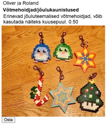 Kui päkapikk tellib kingitused virtuaallaadalt