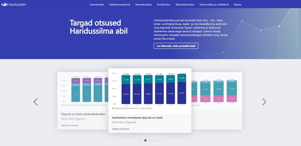 Haridussilm sai uue näo