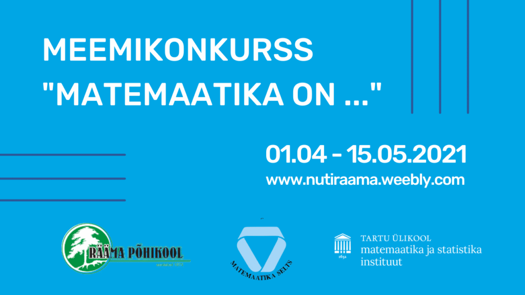 Meemikonkurss julgustab õpilasi proovile panema oma matemaatilist loovust