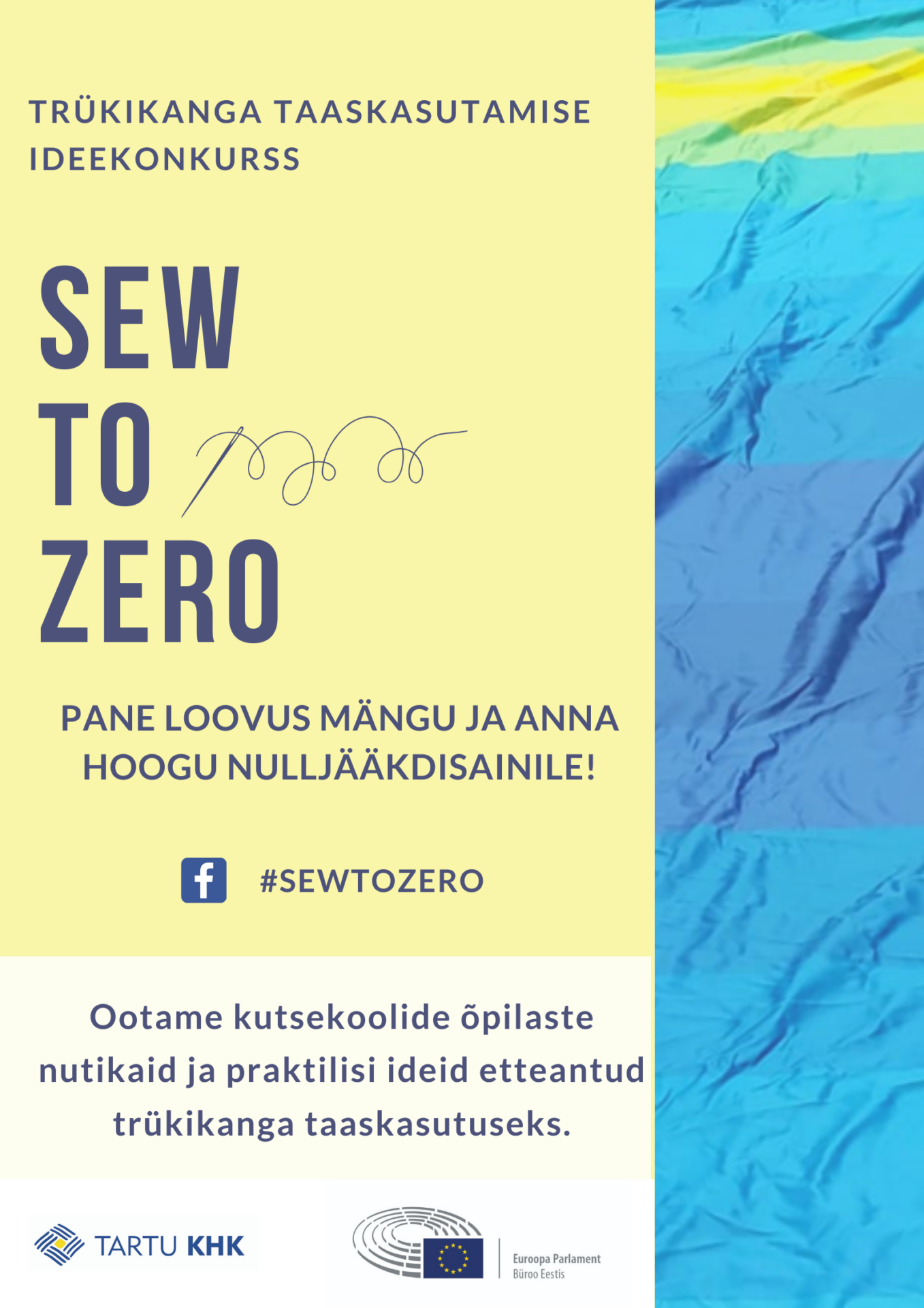 Tartu kutsehariduskeskus ärgitab maailma rohelisemaks õmblema