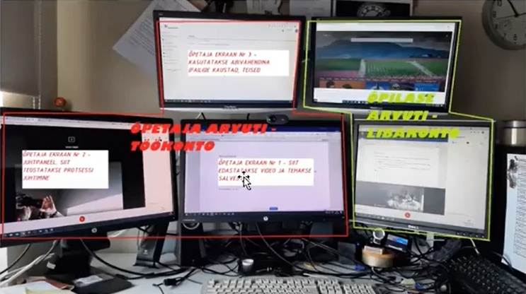 Kui üks tund hargneb kolmeks  eraldi tunniks