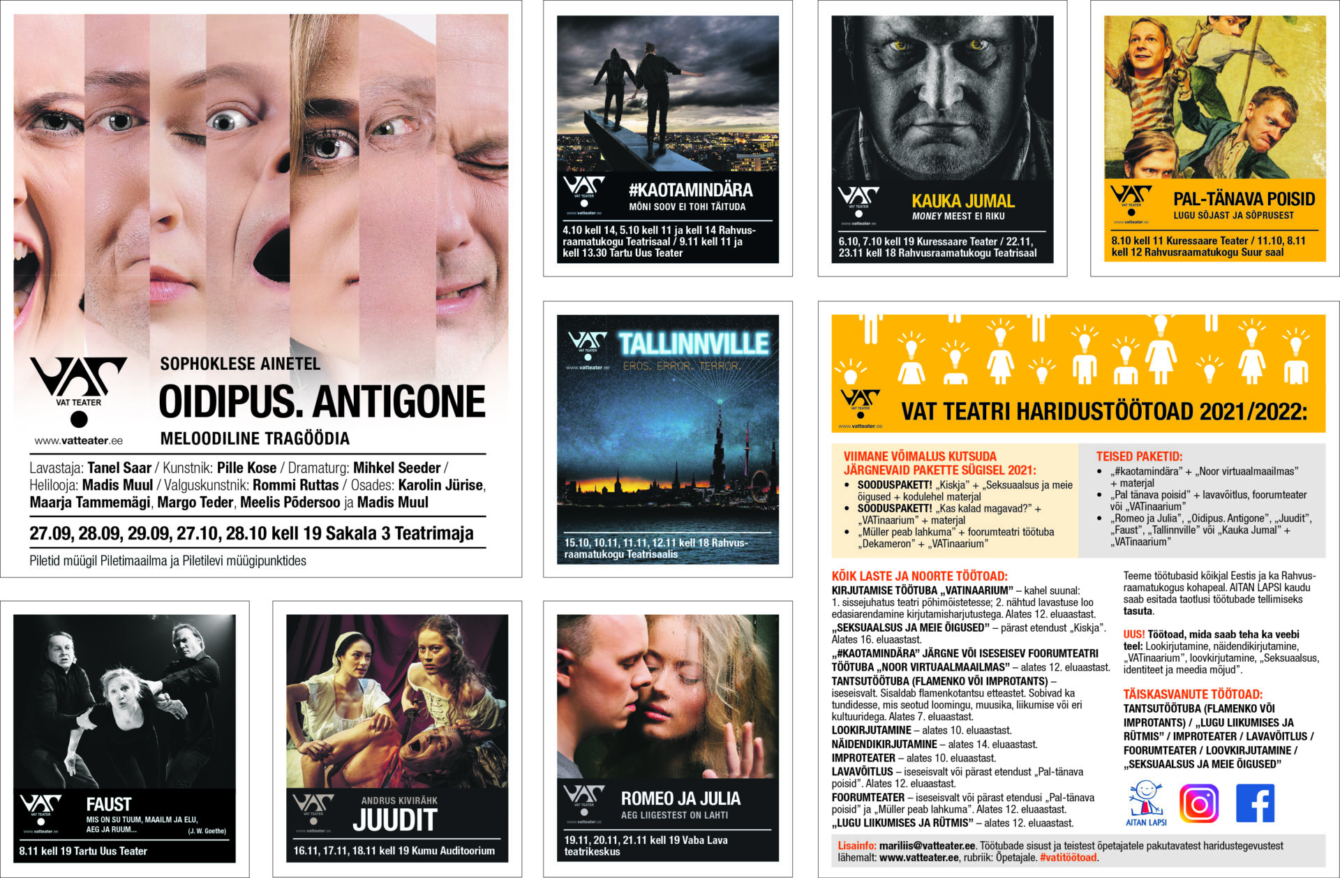 VAT Teatri uus hooaeg suurte muutustega