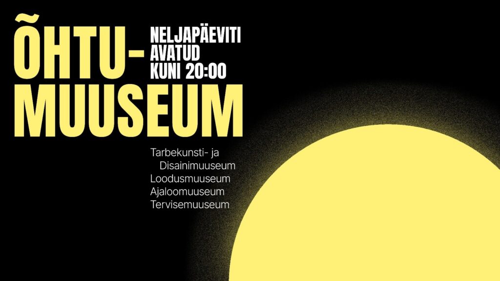 Õhtumuuseumid alustavad