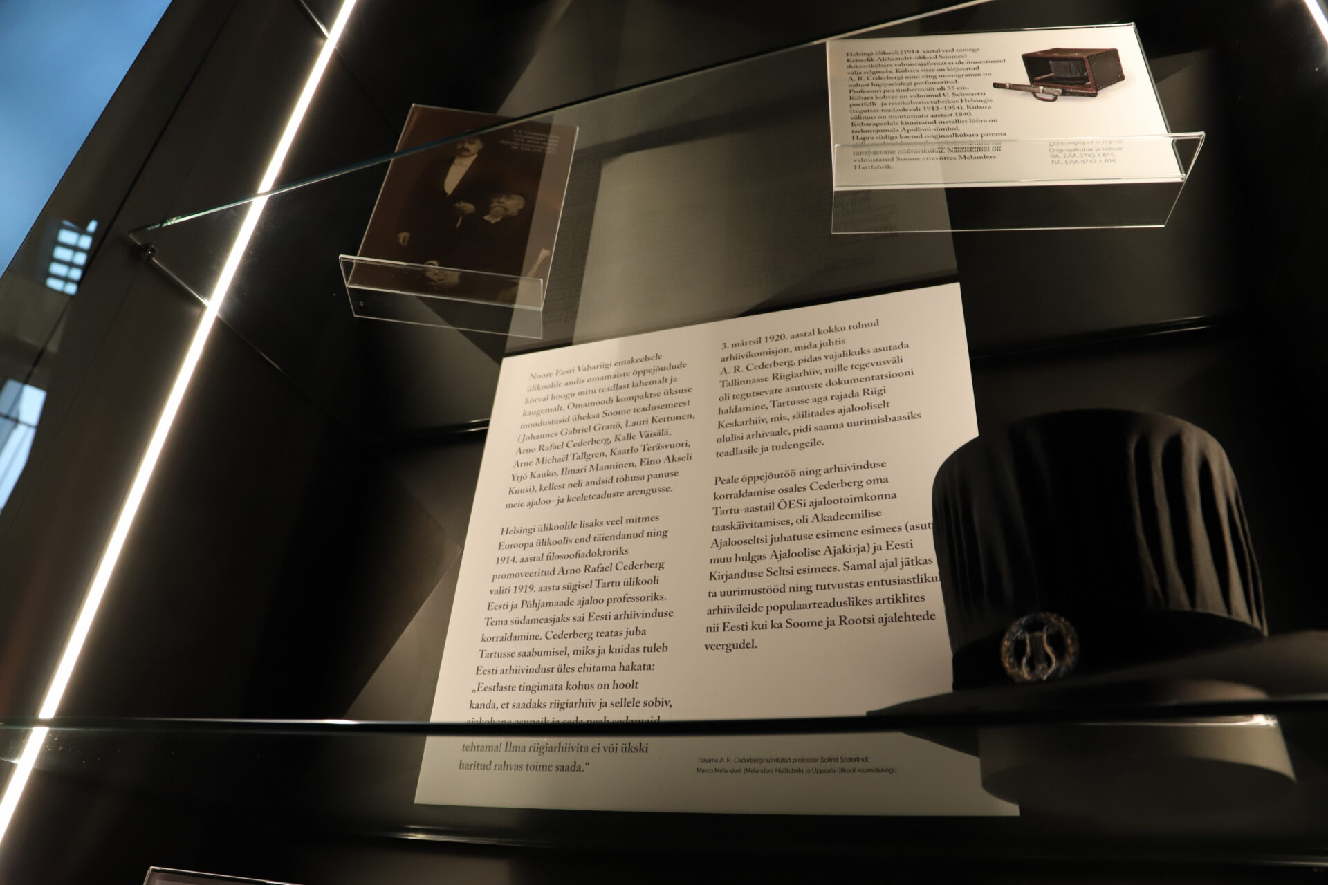 Rahvusarhiiv teeb kummarduse Eesti arhiivinduse rajajale Arno Rafael Cederbergile