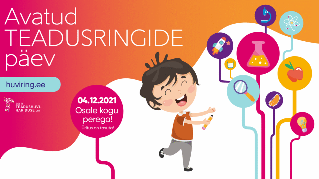 4. detsembril toimub järjekordne üle-eestiline avatud teadusringide päev