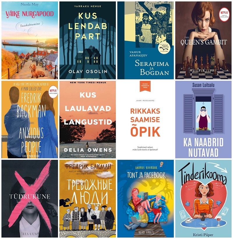 Tallinna Keskraamatukogu e-raamatukogudest tehti 2021. aastal rekordarv laenutusi