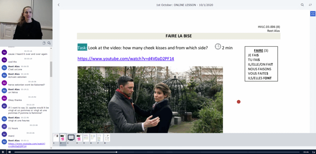 E-ilma bonjour sobib ka päris elus teretamiseks