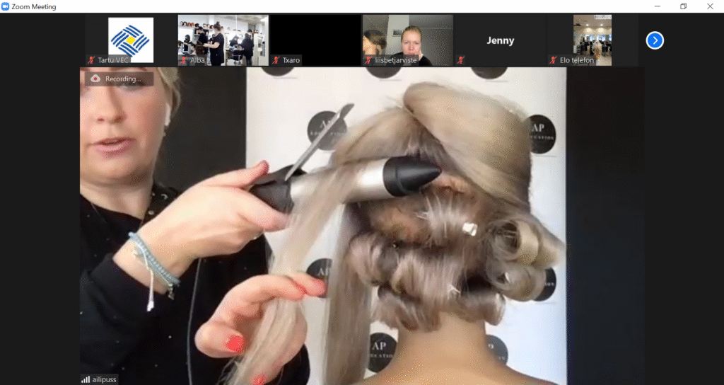 Juuksuriõpe veebis? Miks mitte!