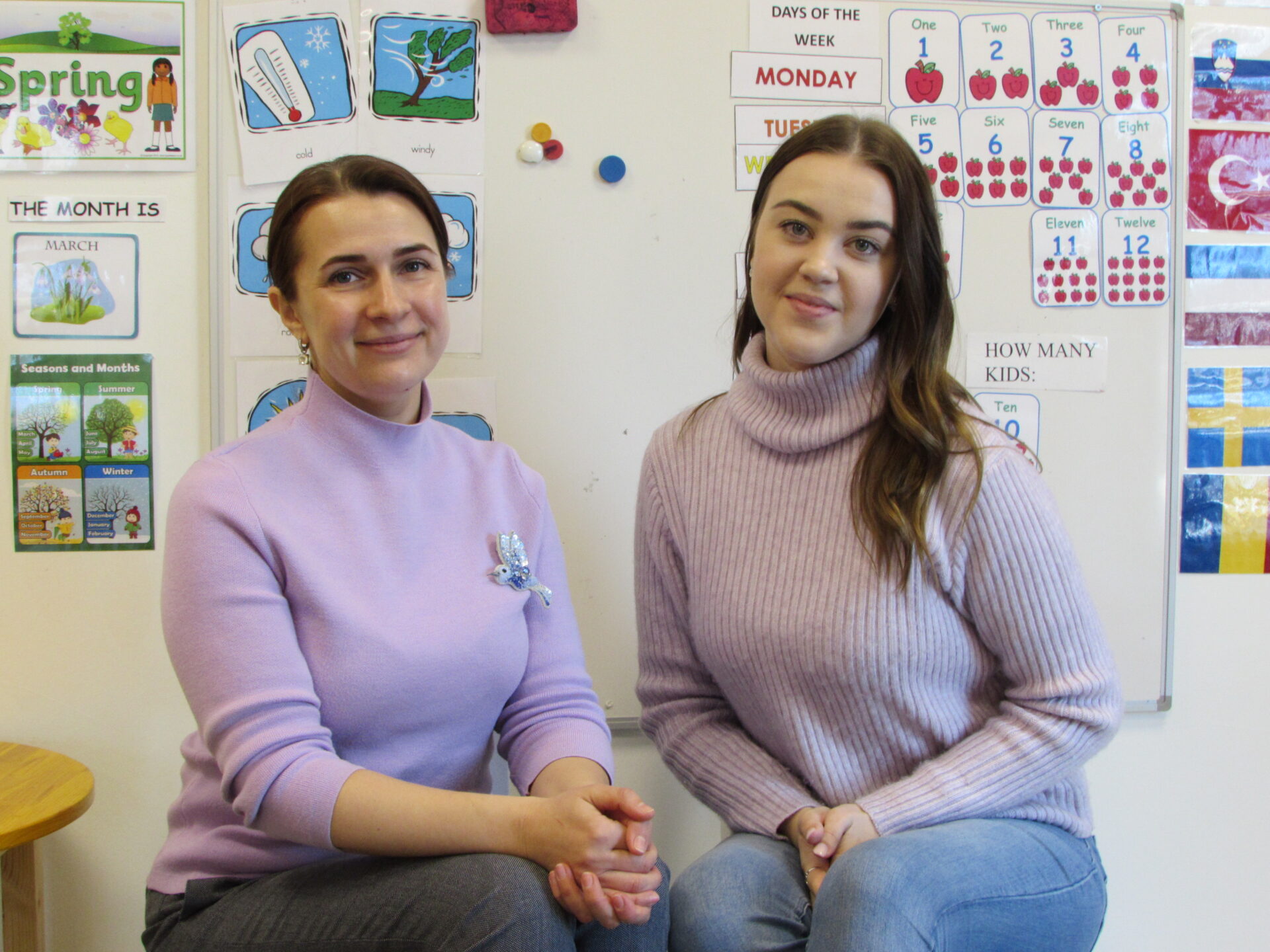 Lasteaed, kus käib lapsi paljudest rahvustest