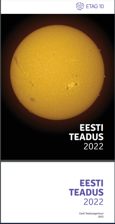 Kogumik „Eesti teadus 2022“ annab ülevaate Eesti teaduse seisust ja arengust