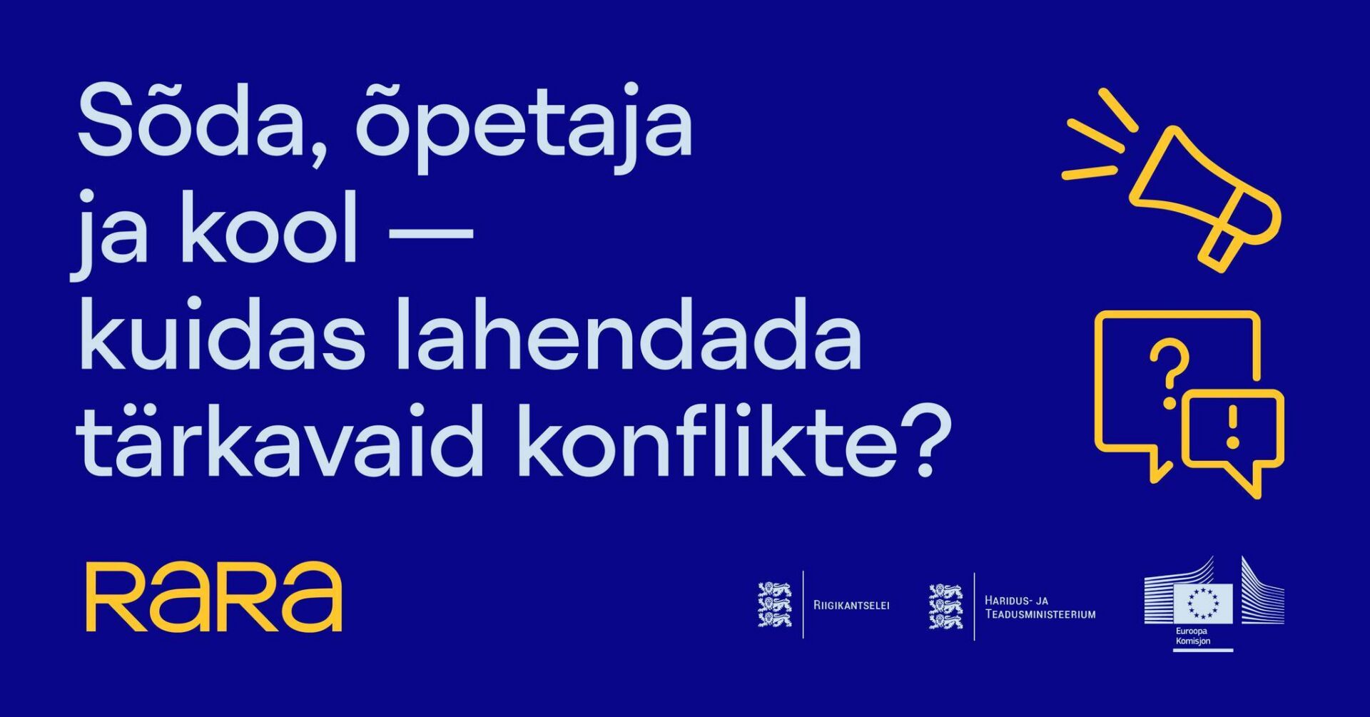 Infotund veebis: „Sõda, õpetaja ja kool – kuidas lahendada tärkavaid konflikte?“