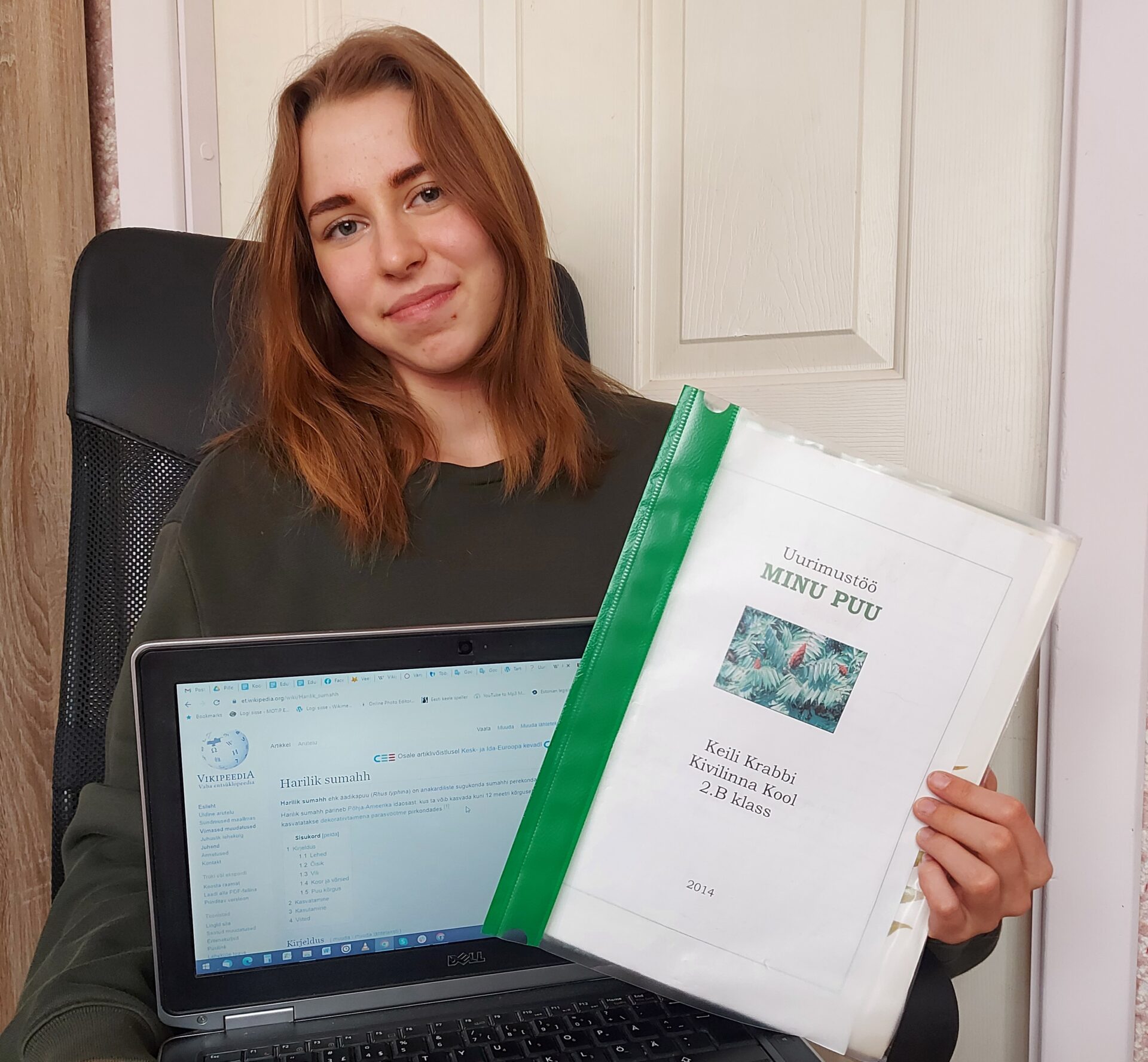 Teises klassis koostatud referaadist sai aastaid hiljem Vikipeedia artikkel