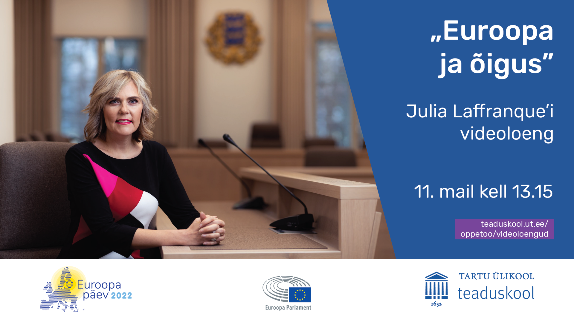 Riigikohtunik räägib noortele Euroopa päeval